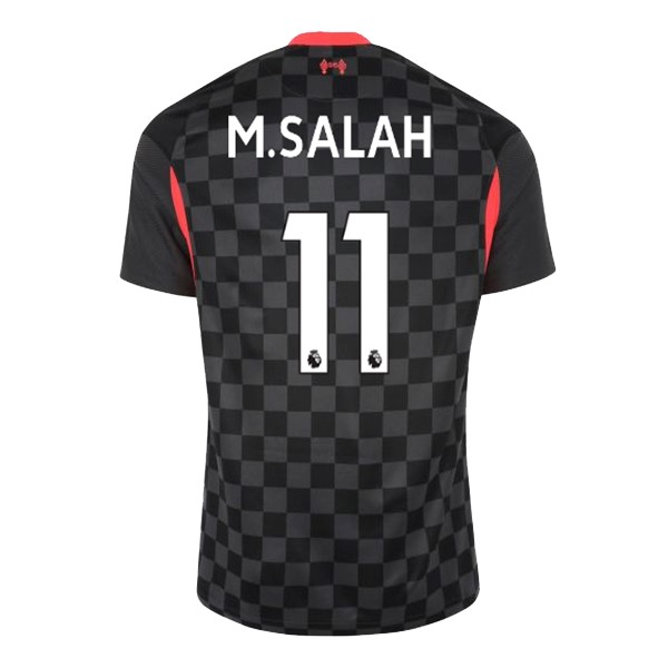 Camiseta Liverpool NO.11 M.Salah 3ª 2020 2021 Negro